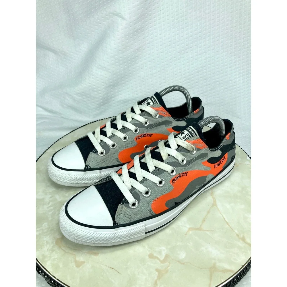 Converse Chuck Taylor All Star Ox Hybrid Camo Canvas Sneakers Womens 9.5 - Picture 5 of 12